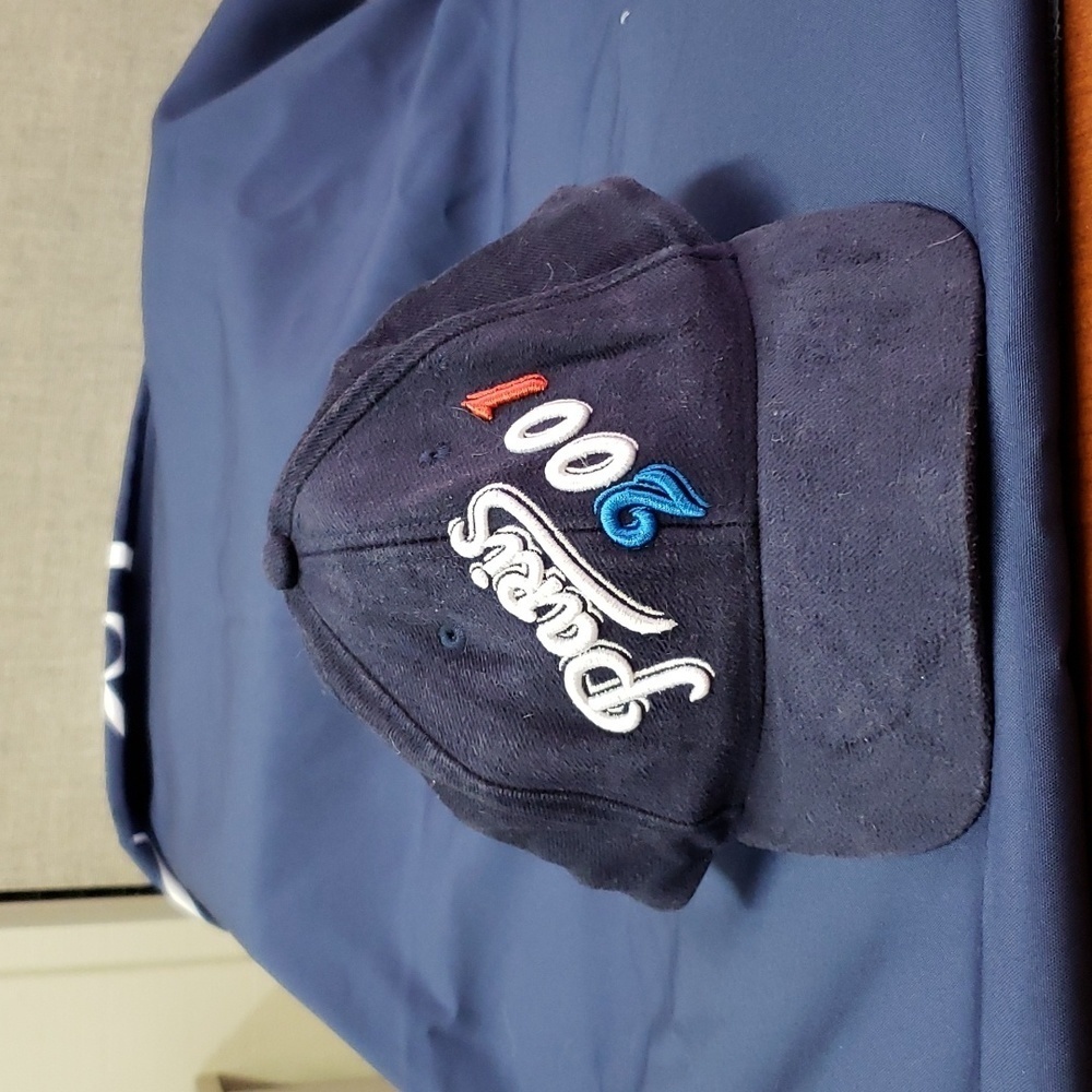 Paris 2001 Ballcap in Navy Blue Corduroy